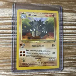 Rhydon 35/110 - Legendary Collection Rare Pokemon Card LP-NM - Image 1