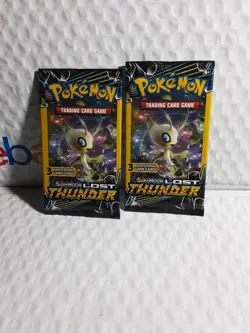 Pokemon Sun & Moon Lost Thunder 3-Card Sealed Booster Packs 2018 8 Packs - Image 4
