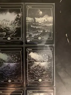 (23) MTG Card Lot Basic Land Plains Foil Regular Crimson Vow Midnight Hunt NM - Image 4