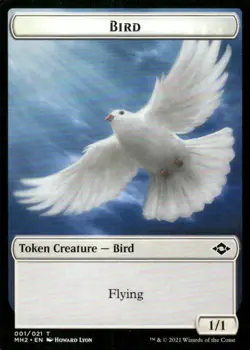 Bird Token 001/021 Modern Horizons 2 MTG Magic the Gathering card - Image 1