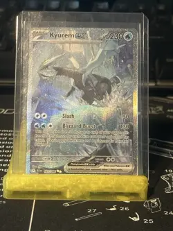 Pokemon Kyurem EX Black Bolt Sir Full Art Holo Card 165/086 Near Mint Condition - Image 3