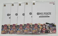 One Piece Premium Card Collection 25th Edition English Set of 5 Sealed Binders - Image 1