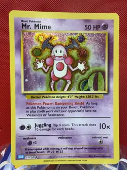 Pokemon TCG Mr. Mime Trading Card Game Classic 013/034 Holo Classic NM #597 - Image 1