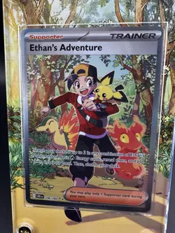 Ethan's Adventure 236/182 SV10: Destined Rivals NM Pokemon Card + Extended Art - Image 4