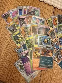 Pokemon Scarlet And Violet Era Reverse Holo Lot Of 44 Cards - Image 1