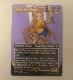 Celes, Rune Knight (Borderless) Commander: Final Fantasy Regular - Image 1