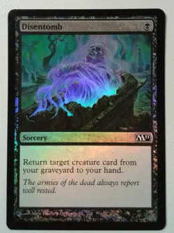 Disentomb *FOIL Common* Magic MtG x1 M11 SP - Image 1
