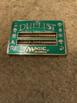 DUELIST Magic The Gathering Life Counter - Green 1996 Perfect Condition - Image 1
