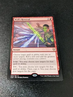 Wyll's Reversal Regular - Commander Legends: Battle For Baldur'S Gate MTG-LP - Image 1