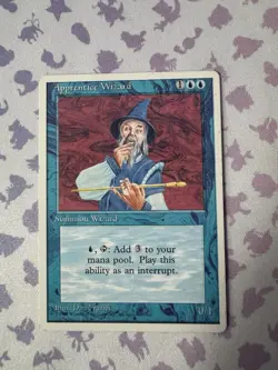 MTG - Apprentice Wizard - 1995 - Image 1