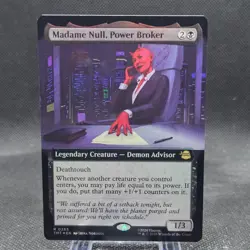 Madame Null, Power Broker Extended Art Foil Teenage Mutant Ninja Turtles TMNT - Image 1