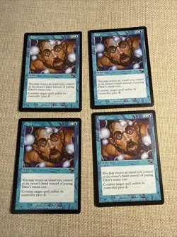 MTG – Magic the Gathering – Daze ×4 – Nemesis – NM - Image 1