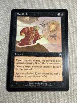 Snuff Out Mercadian Masques x1 NM MTG - English - Image 1