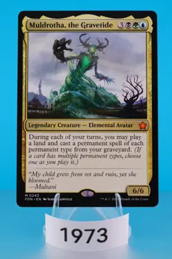 MTG Muldrotha, the Gravetide Foundations Regular #243 - Image 1
