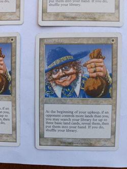 Land Tax *4, Battle Royale Box Set, 1999, Regular, MTG - Image 3