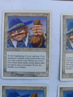 Land Tax *4, Battle Royale Box Set, 1999, Regular, MTG - Image 4