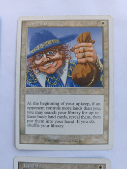 Land Tax *4, Battle Royale Box Set, 1999, Regular, MTG - Image 5