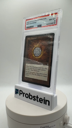 1998 Magic The Gathering MTG Stronghold EN Mox Diamond PSA 8 NM-MT - Image 2