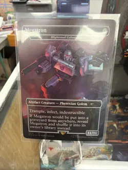 MTG Megatron - Blightsteel Colossus Secret Lair Drop Foil - Image 1