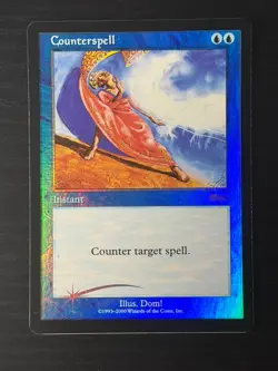 MTG Magic the Gathering Counterspell Judge Promo Foil - Free Returns! Near Mint - Image 1