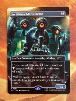 MTG Borderless Academy Manufactor Secret Lair: X Fallout®: Beyond Vault 33!! - Image 1