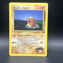 Pokemon Gym Challenge Brock's Diglett 67/132 - Image 1