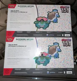 Pokemon 151 Blooming Waters Premium Collection Lot NIB Sealed Lot of 2 - Image 2