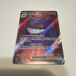 Gengar ex 193/162 Full Art - Temporal Forces - Pokemon TCG - SHIPS FAST - Image 1