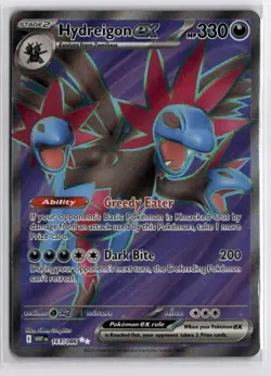 Pokemon White Flare Hydreigon ex 161/086 Ultra Rare Holo - Image 1