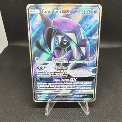 Pokemon Tapu Fini GX Full Art Ultra Rare 133/147 Holo 170 HP English - Image 1