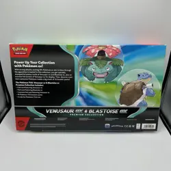 Pokemon Scarlet & Violet Venusaur EX & Blastoise EX Premium Collection GameStop - Image 2