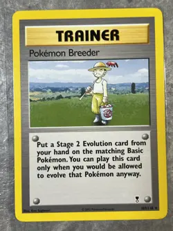 Pokemon Breeder 102/110 Pokemon TCG Trainer Legendary Collection Regular (MP) - Image 1