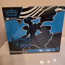 POKEMON SCARLET AND VIOLET BLACK BOLT ELITE TRAINER BOX ETB [NEW SEALED] - Image 1
