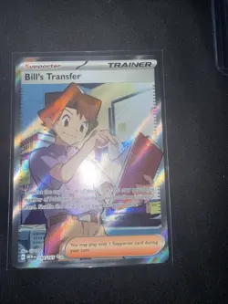 Pokemon TCG Bill's Transfer 194/165 Sv: Scarlet & Violet 151 Ultra Rare Full Art - Image 1
