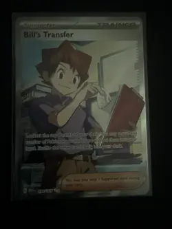 Pokemon TCG Bill's Transfer 194/165 Sv: Scarlet & Violet 151 Ultra Rare Full Art - Image 2