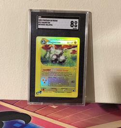 SGC 8 Magneton 19/144 Reverse Holo Rare-eReader - 2003 Pokemon Skyridge NM/MT - Image 2