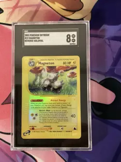 SGC 8 Magneton 19/144 Reverse Holo Rare-eReader - 2003 Pokemon Skyridge NM/MT - Image 3