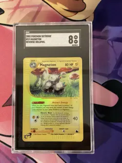 SGC 8 Magneton 19/144 Reverse Holo Rare-eReader - 2003 Pokemon Skyridge NM/MT - Image 4
