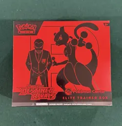 Destined Rivals Pokemon Center Elite Trainer Box ETB New Sealed - Image 1