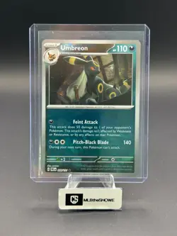 Umbreon (Poke Ball Pattern) Pokemon Prismatic Evolutions 059/131 Rare Holofoil - Image 1