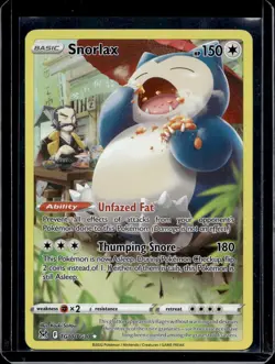 Pokemon SWSH11: Lost Origin Trainer Gallery Snorlax TG10/TG30 1 - Image 1