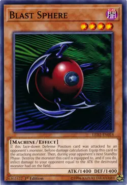 Blast Sphere - LED2-EN018 - Common - 1st Edition Legendary Duelists: Ancient Mil - Image 1