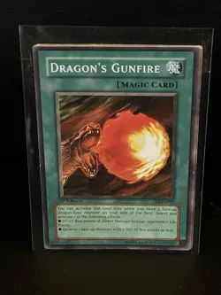 Dragon's Gunfire - LOD-045 - Common - 1st Edition Legacy of Darkness Yu-Gi-Oh! M - Image 1