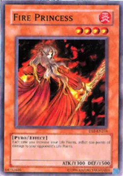 Fire Princess - DB1-EN234 - Common - Unlimited Edition Dark Beginning 1 Yu-Gi-Oh - Image 1
