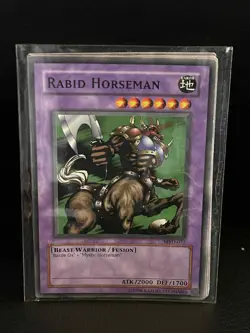Rabid Horseman - MRD-077 - Common - Unlimited Edition Metal Raiders Yu-Gi-Oh! Mo - Image 1