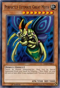 Perfectly Ultimate Great Moth - LED2-EN013 - Common - 1st Edition Legendary Duel - Image 1