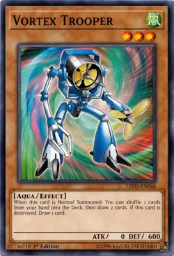 Vortex Trooper - LED2-EN046 - Common - 1st Edition Legendary Duelists: Ancient M - Image 1