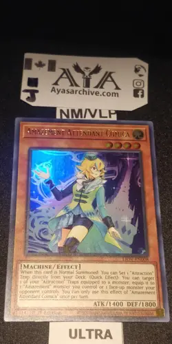 1x Amazement Attendant Comica - LIOV-EN008 - Ultra - 1st Edition NM/VLP - Yugioh - Image 1