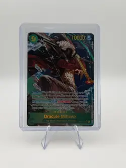 Dracule Mihawk OP14-119 SEC [AA] The Azure Sea’s Seven One Piece TCG English NM - Image 1