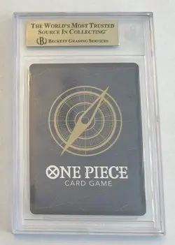 🔥One Piece Silvers Rayleigh MANGA ART ENGLISH OP08-118~ BGS PRISTINE 10!💨 - Image 3